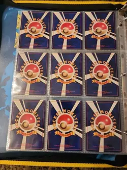 Japanese WoTC Pokemon Card Vintage Collection Binder Lot Holo Rare Base Neo Gym - Image 2
