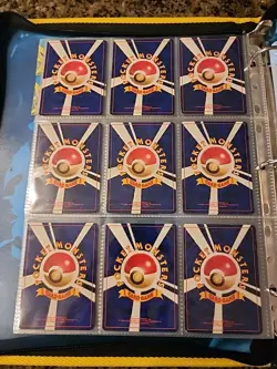 Japanese WoTC Pokemon Card Vintage Collection Binder Lot Holo Rare Base Neo Gym - Image 2