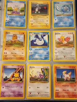 Pokemon Collection Binder Vintage Lot of Cards Holo Rares WoTC 1st Editions Etc - Image 4