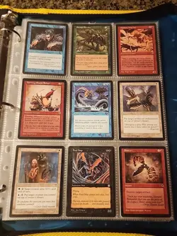 Vintage Magic The Gathering Collection Card Lot MTG 1993-1998 Pre-Rarity Symbol - Image 3