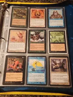 Vintage Magic The Gathering Collection Card Lot MTG 1993-1998 Pre-Rarity Symbol - Image 3