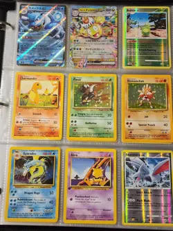 Huge Pokemon Collection Binder Vintage Modern Lot of Cards Holos Rares WoTC Etc - Image 1