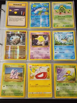 Huge Pokemon Collection Binder Vintage Modern Lot of Cards Holos Rares WoTC Etc - Image 3
