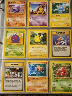 Pokemon Collection Binder Lot of Cards Holo Rare Vintage WoTC Shadowless Etc - Image 2