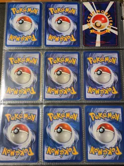 Pokemon Collection Binder Lot of Cards Holo Rare Vintage WoTC Shadowless Etc - Image 3
