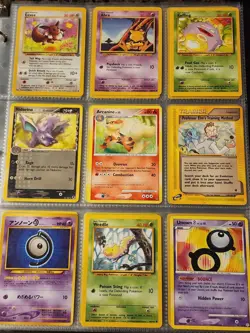 Pokemon Collection Binder Lot of Cards Holo Rare Vintage WoTC Shadowless Etc - Image 4