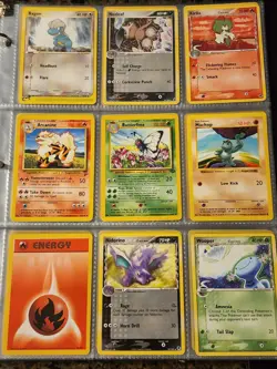 Pokemon Collection Binder Lot of Cards Holo Rare Vintage WoTC Shadowless Etc - Image 4