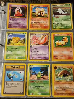Pokemon Collection Binder Lot of Cards Holo Rare Vintage WoTC Shadowless Etc - Image 5