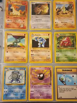Pokemon Collection Binder Vintage Lot of Cards Holos Rares WoTC E-Reader Etc - Image 4