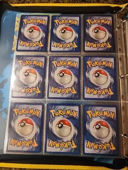 Pokemon Collection Binder Vintage Lot of Cards Holos Rare WoTC Base Gym Neo Etc - Image 5