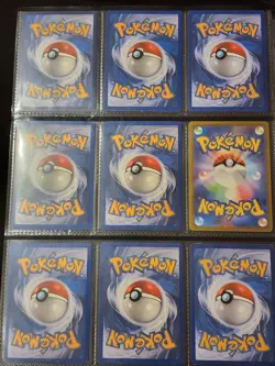 Huge Pokemon Collection Binder Vintage Modern Lot of Cards Holos Rares WoTC Etc - Image 2