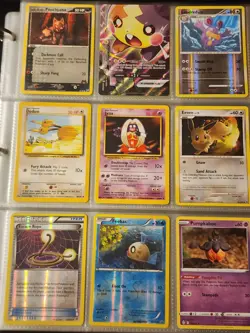 Huge Pokemon Collection Binder Vintage Modern Lot of Cards Holos Rares WoTC Etc - Image 3