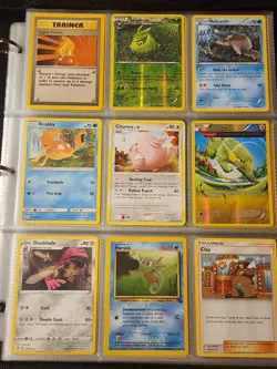 Huge Pokemon Collection Binder Vintage Modern Lot of Cards Holos Rares WoTC Etc - Image 4
