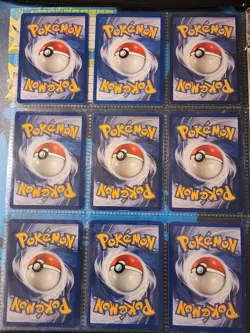 Pokemon Collection Binder Vintage Lot of Cards Holo Rare WoTC Shadowless Etc - Image 2