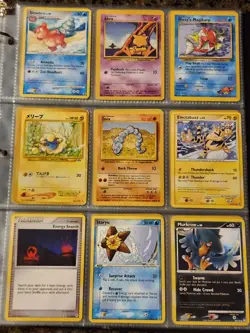 Pokemon Collection Binder Lot of Cards Holo Rare Vintage WoTC Shadowless Etc - Image 5