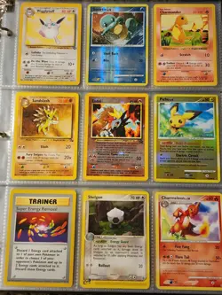 Pokemon Collection Binder Lot of Cards Holo Rare Vintage WoTC Shadowless Etc - Image 1