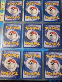 Pokemon Collection Binder Vintage Lot of Cards Holo Rare WoTC 1st Edition Etc - Image 2