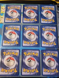 Pokemon Collection Binder Vintage Lot of Cards Holo Rares WoTC Mewtwo Etc - Image 2