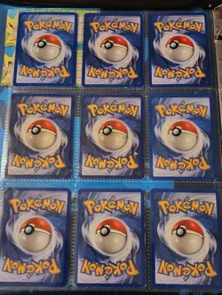 Pokemon Collection Binder Vintage Lot of Cards Holo Rares WoTC Shadowless Etc - Image 2