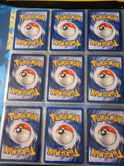 Pokemon Collection Binder Vintage Lot of Cards Holo Rares WoTC Shadowless Etc - Image 2