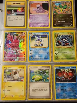 Huge Pokemon Collection Binder Vintage Modern Lot of Cards Holos Rares WoTC Etc - Image 4