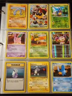 Huge Pokemon Collection Binder Vintage Modern Lot of Cards Holos Rares WoTC Etc - Image 5