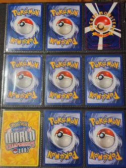 Pokemon Collection Binder Lot of Cards Rares Vintage WoTC Lugia Gyarados Etc - Image 2