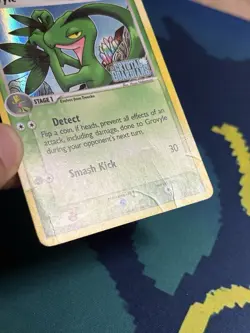 Grovyle 32/100 Ex Crystal Guardians Reverse Holo Stamped Pokemon Card MP - Image 5