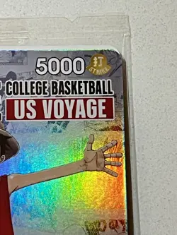 One Piece Monkey D Luffy College Basketball Promo Card P-055 - Image 4