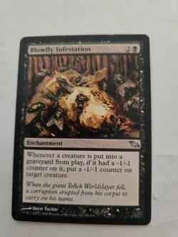 Blowfly Infestation X1 Shadowmoor MTG Magic The Gathering Card English - Image 1