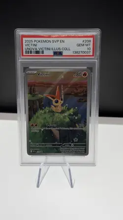 Victini 208 Sv: Scarlet & Violet Promo Cards Holo PSA 10 - Image 1