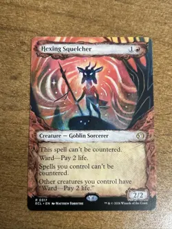 Hexing Squelcher (Showcase) Lorwyn Eclipsed Regular NM-M Unplayed 0317 - Image 1