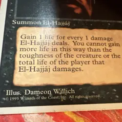 Wizards of the Coast El-Hajjaj Core Set 4th Edition Creature Regular English - Image 4