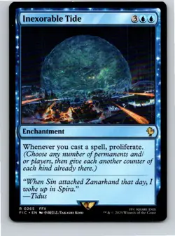 Magic the Gathering Inexorable Tide Final Fantasy Commander MTG Free Shipping - Image 1
