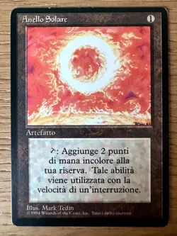 MAGIC - Sol Ring / ITA First Edition - MTG ITA FBB - Image 1