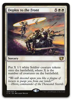 Deploy to the Front #6 (LP) Commander 2014 C14 Magic MTG - Image 1