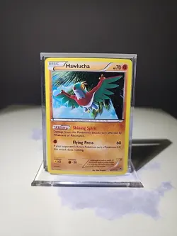 Hawlucha 63/111 Cosmos Holo XY Furious Fist Pokemon TCG - Image 1