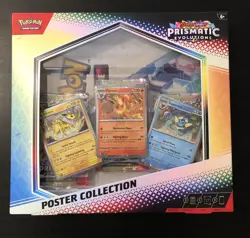 Pokemon Prismatic Evolutions Poster Collection NEW- FACTORY SEALED FREE SHIP - Image 1