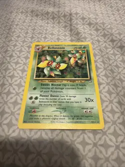 Pokemon Bellossom 3/111 Neo Genesis Holo Rare MP - Image 2