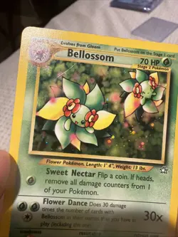 Pokemon Bellossom 3/111 Neo Genesis Holo Rare MP - Image 5