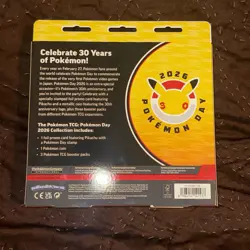 Pokemon Day 2026 Collection, 3 Packs & Promo New Sealed TCG - Image 2
