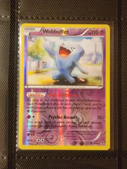 Wobbuffet 36/119 Reverse Holo PHF Phantom Forces NM Pokemon - Image 1