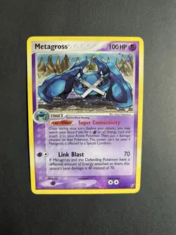 Pokemon TCG Metagross EX Deoxys 11/107 Holo Rare 100HP Card 2005 - Image 3