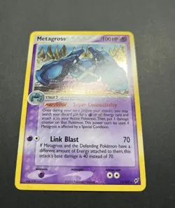 Pokemon TCG Metagross EX Deoxys 11/107 Holo Rare 100HP Card 2005 - Image 4