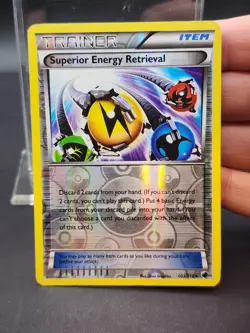 Superior Energy Retrieval Reverse Holo 103/116 Plasma Freeze | LP Pokemon TCG - Image 2