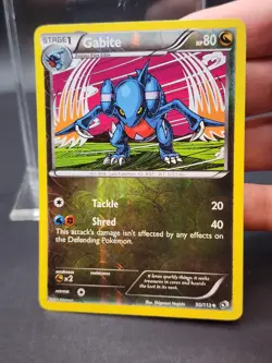💥 Pokemon GABITE 95/113 Legendary Treasures Reverse Holo 2013 NM - Image 2