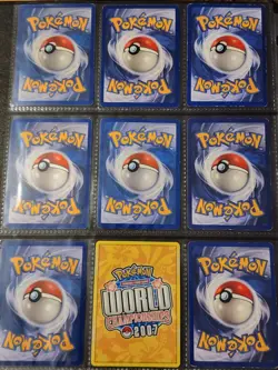 Pokemon Collection Binder Lot of Cards Holo Rare Vintage WoTC Shadowless Etc - Image 2