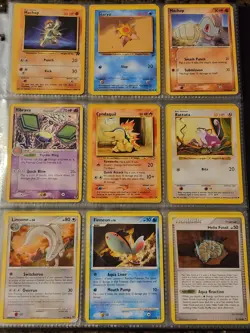 Pokemon Collection Binder Lot of Cards Holo Rare Vintage WoTC Shadowless Etc - Image 3
