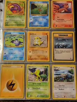 Pokemon Collection Binder Lot of Cards Holo Rare Vintage WoTC Shadowless Etc - Image 4