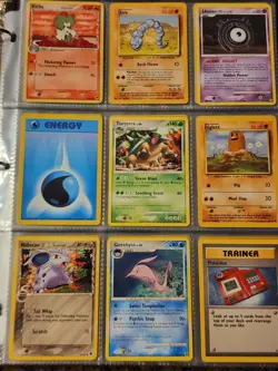 Pokemon Collection Binder Lot of Cards Holo Rare Vintage WoTC Shadowless Etc - Image 3